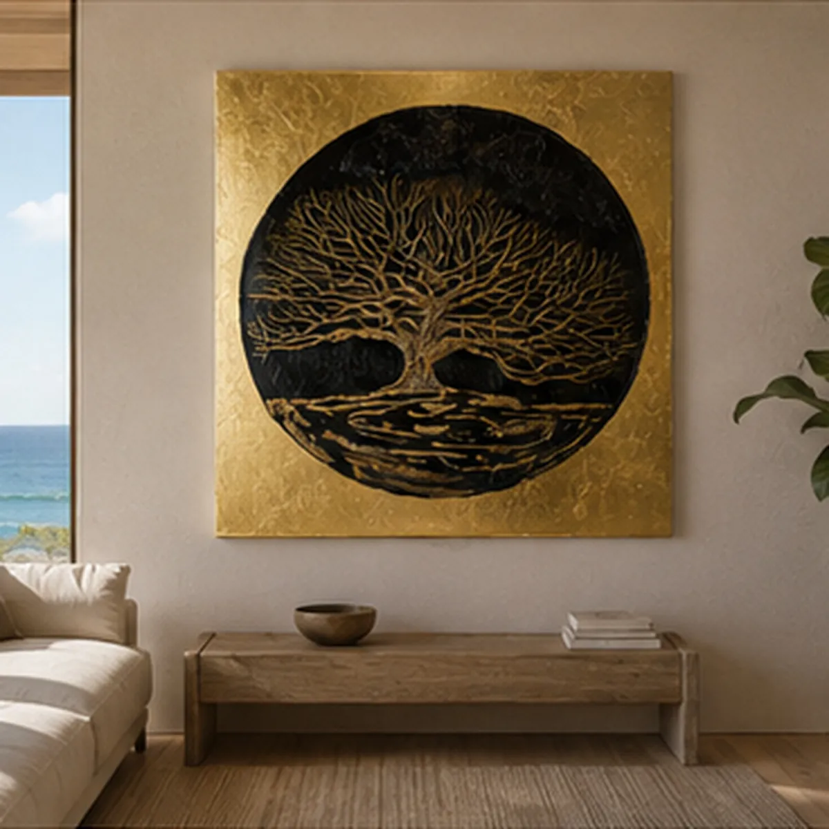 Tree of Life, gold ground